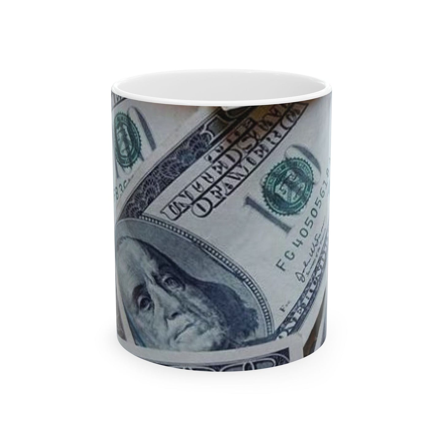 Money Motivational Ceramic Mug - 11oz & 15oz