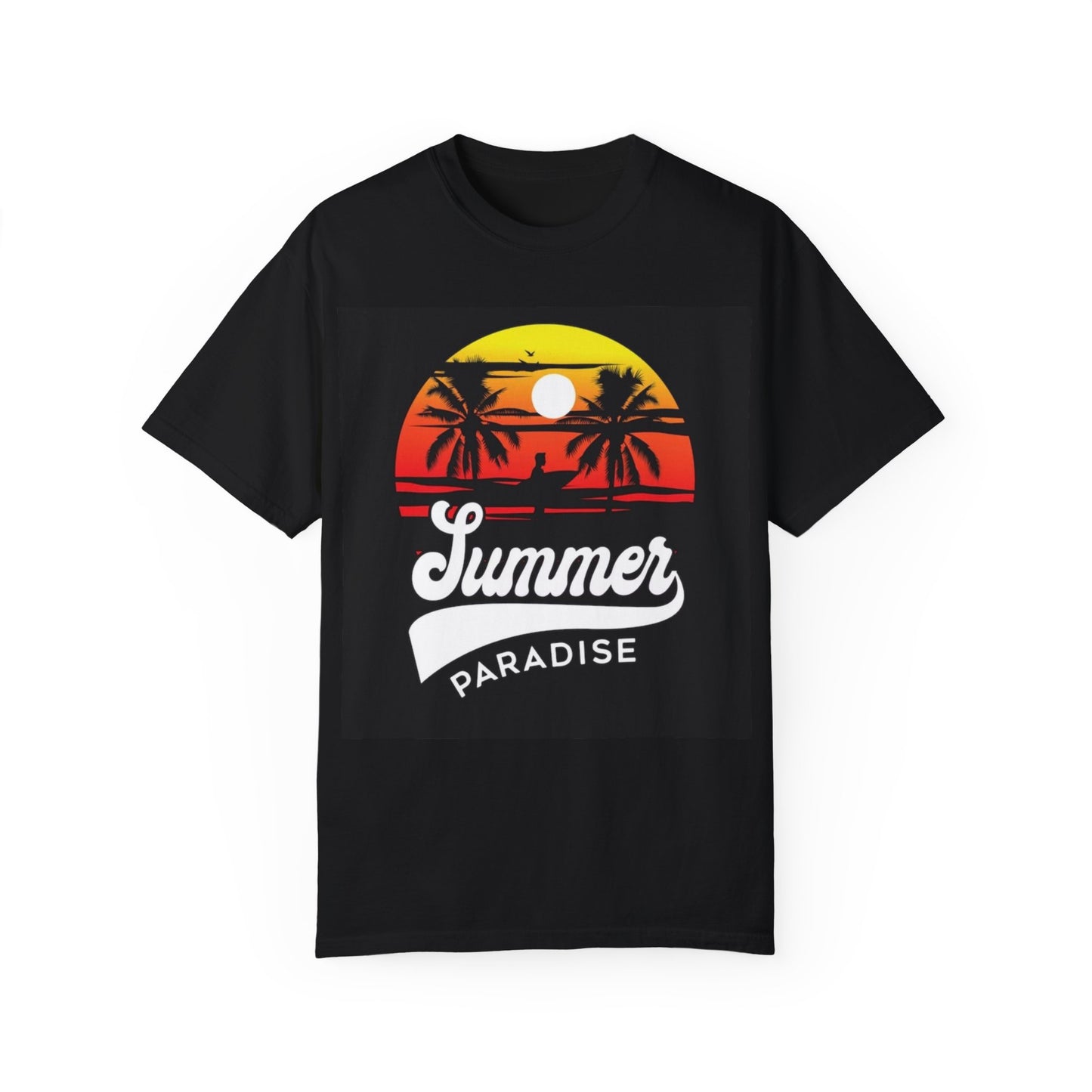 Summer Paradise T-Shirt - Unisex Garment-Dyed