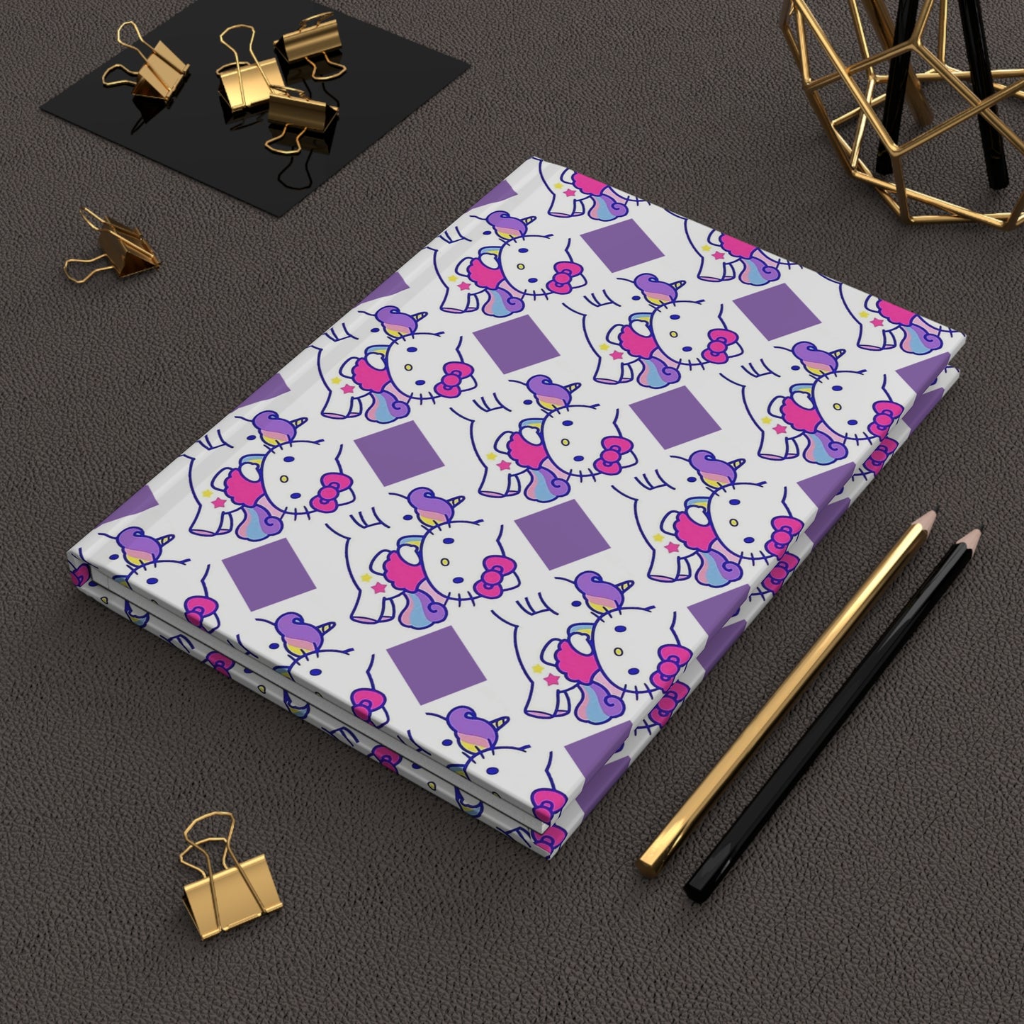 Hello Kitty Unicorn Hardcover Journal Matte