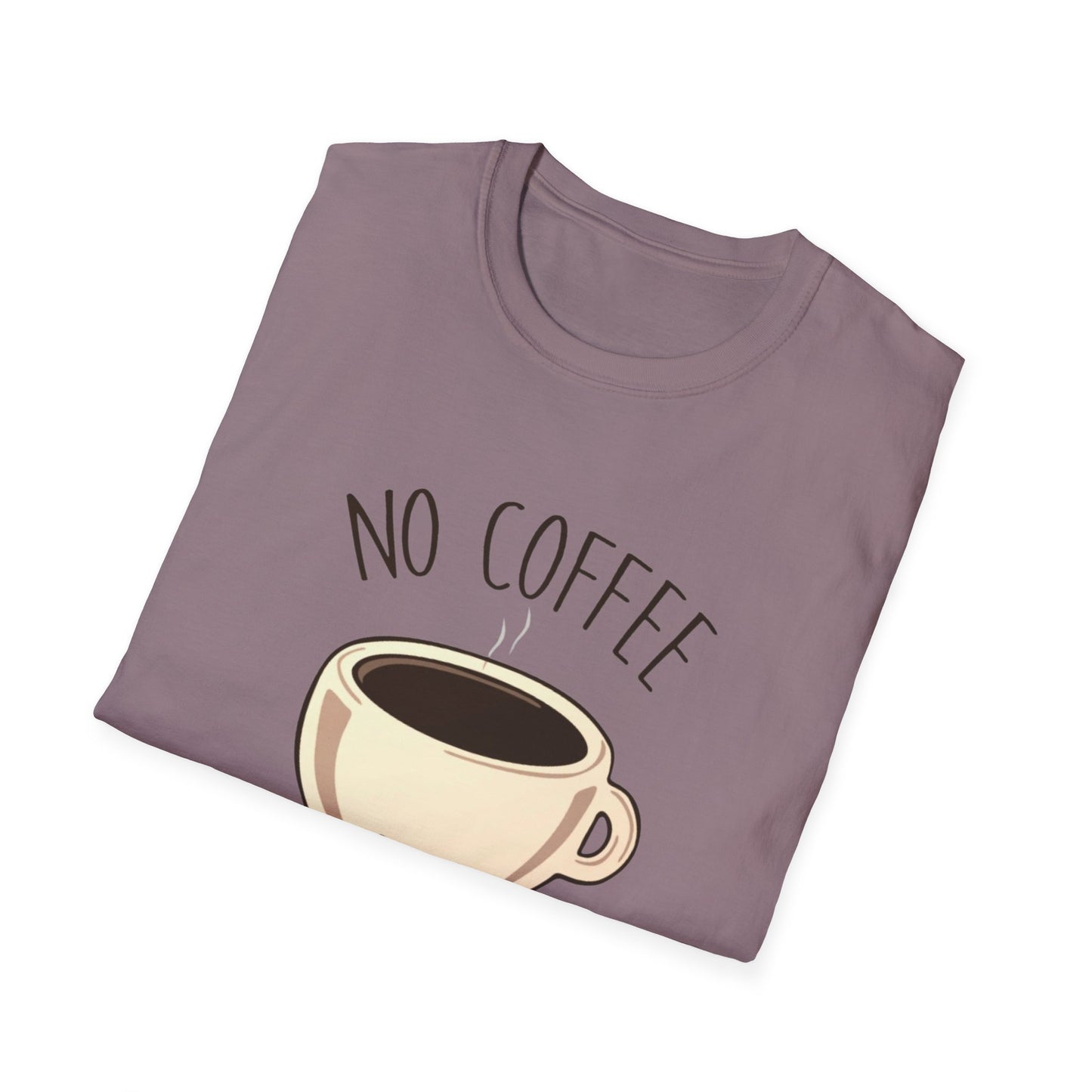 No Coffee No Workee Unisex Softstyle T-Shirt