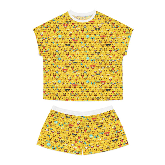 Emoji Women's Short Pajama Set