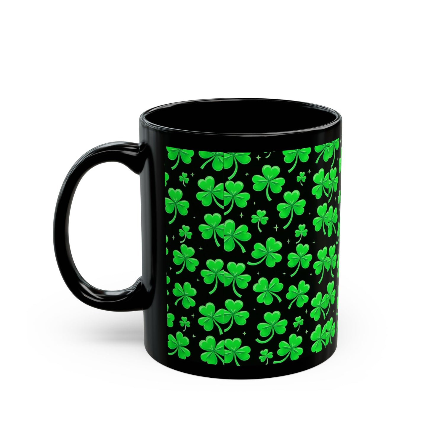 St Patrick's Day Black Mug