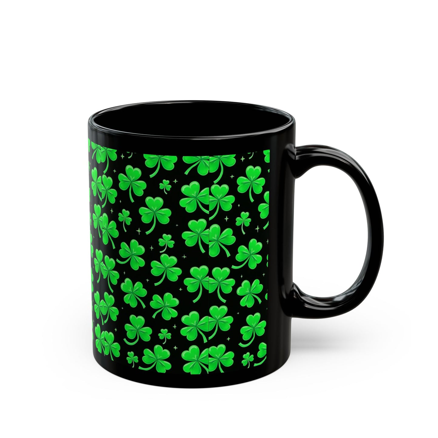 St Patrick's Day Black Mug