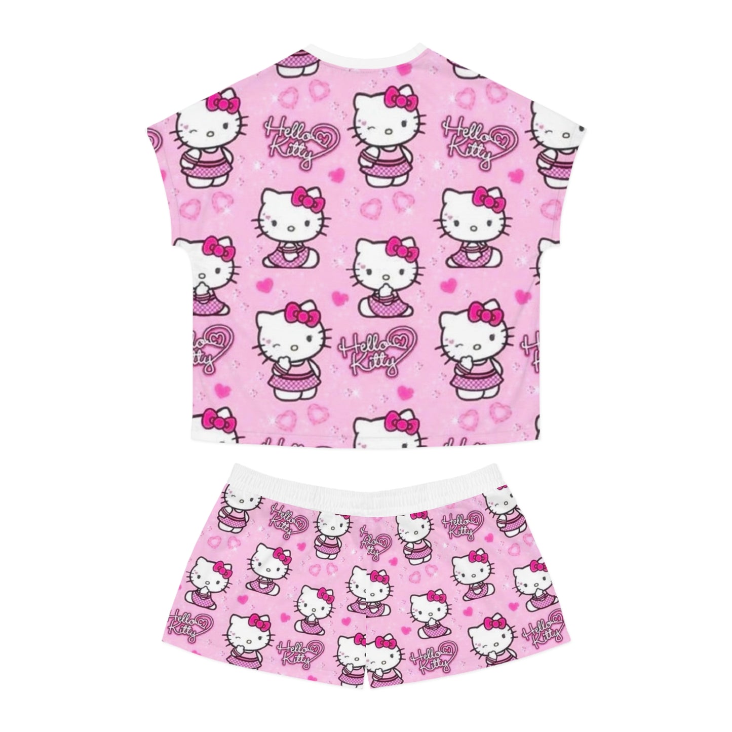 Kitty Women's Pajama Short Set