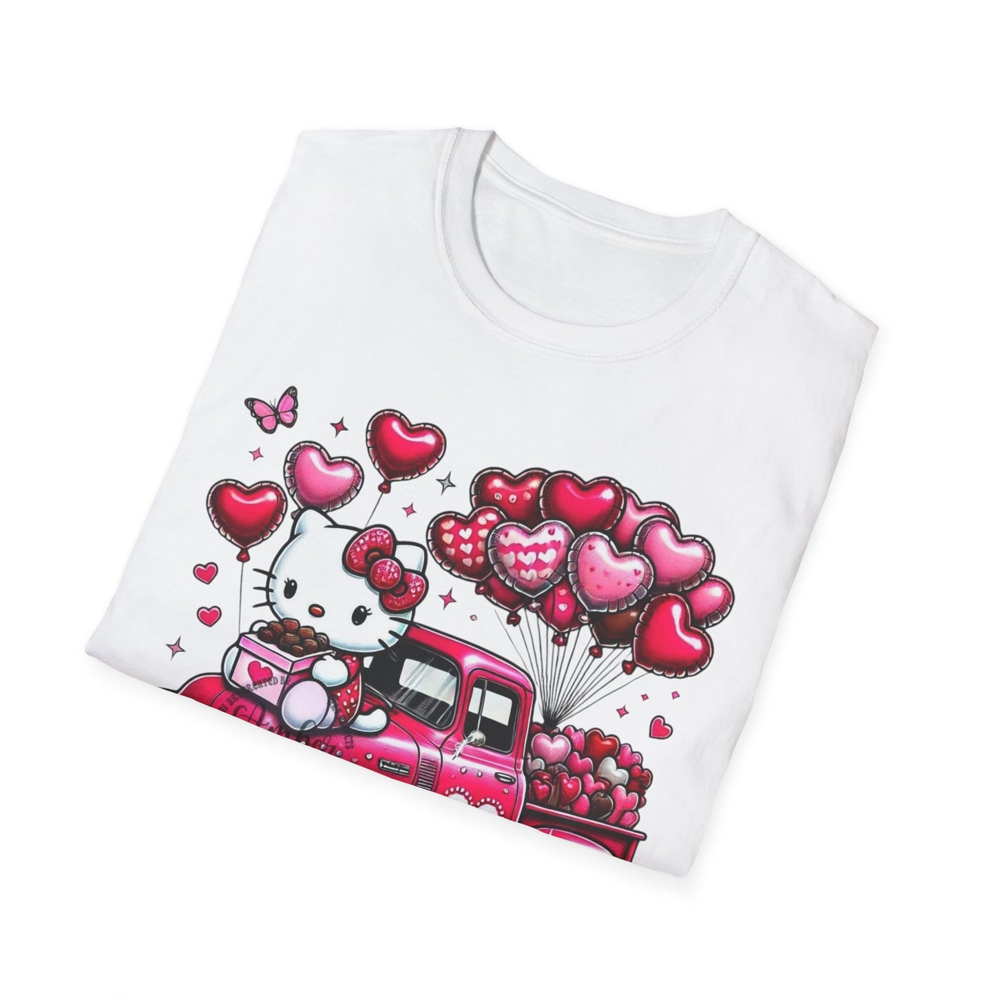 Hello Kitty V Day Unisex Softstyle T-Shirt