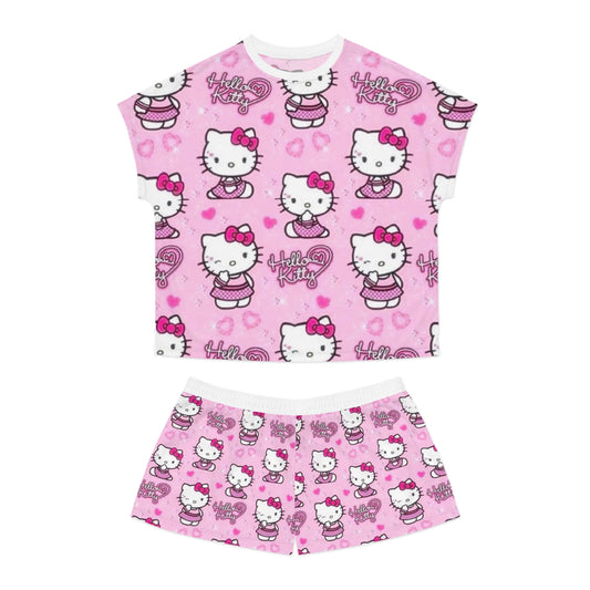 Kitty Women's Pajama Short Set