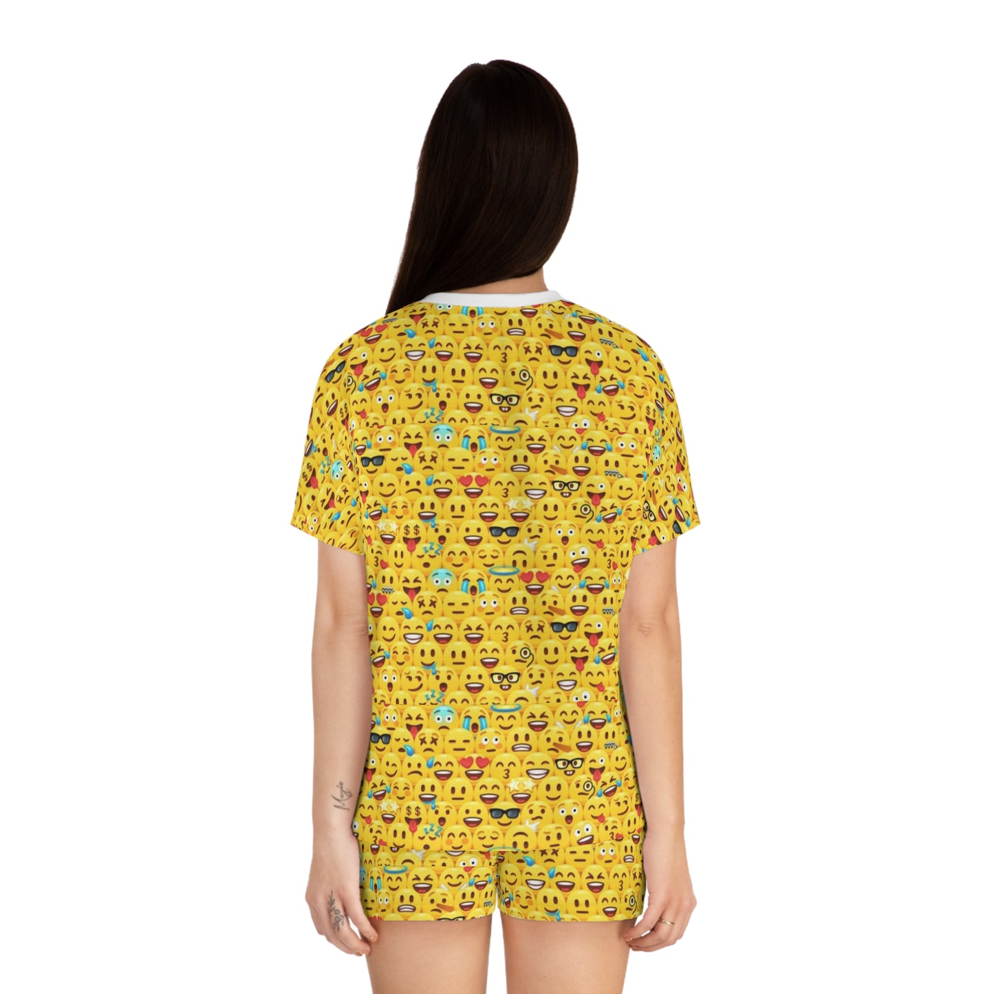 Emoji Women's Short Pajama Set