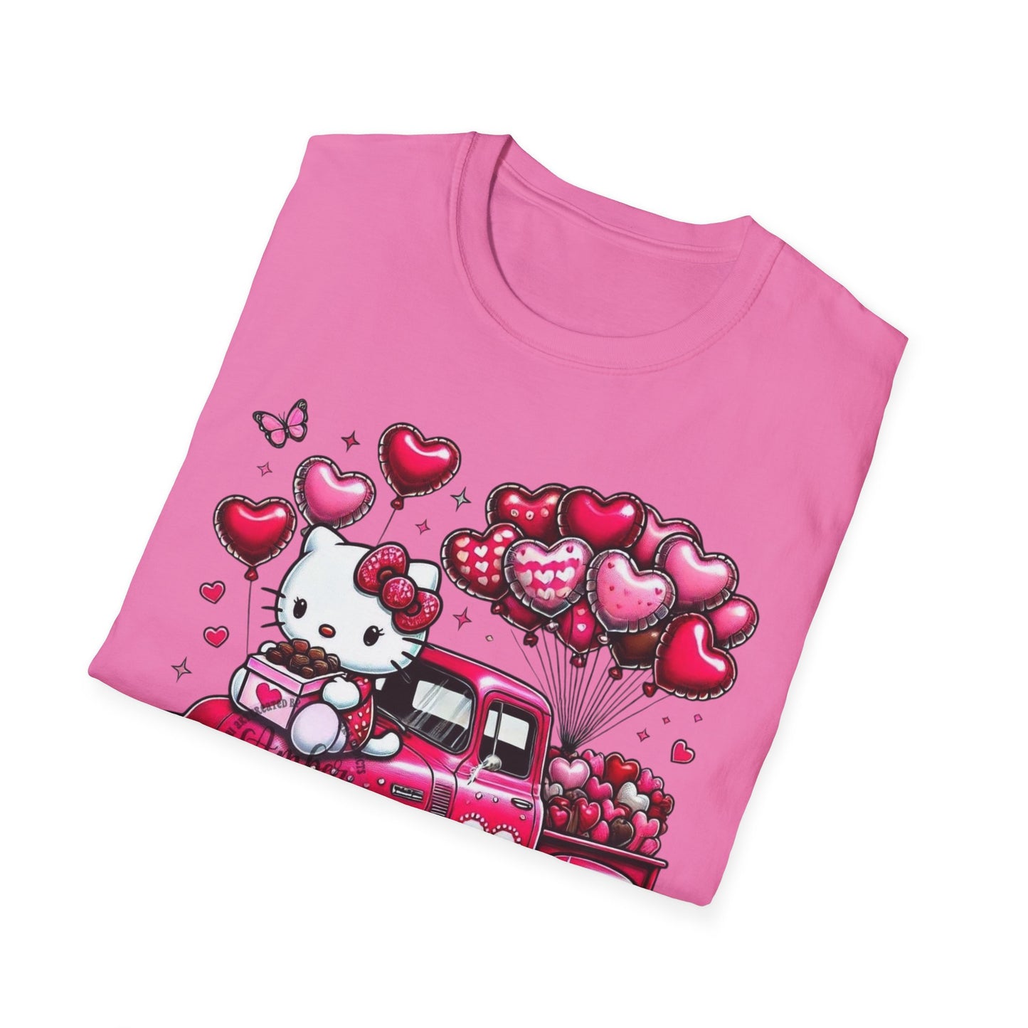 Hello Kitty V Day Unisex Softstyle T-Shirt