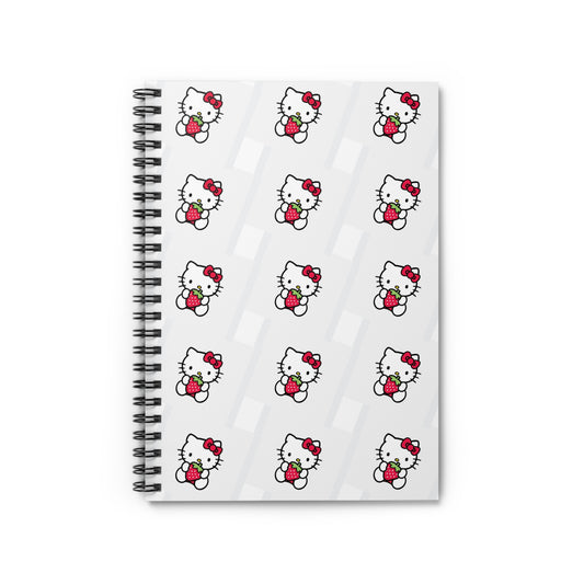 Hello Kitty Spiral Notebook - Ruled Line