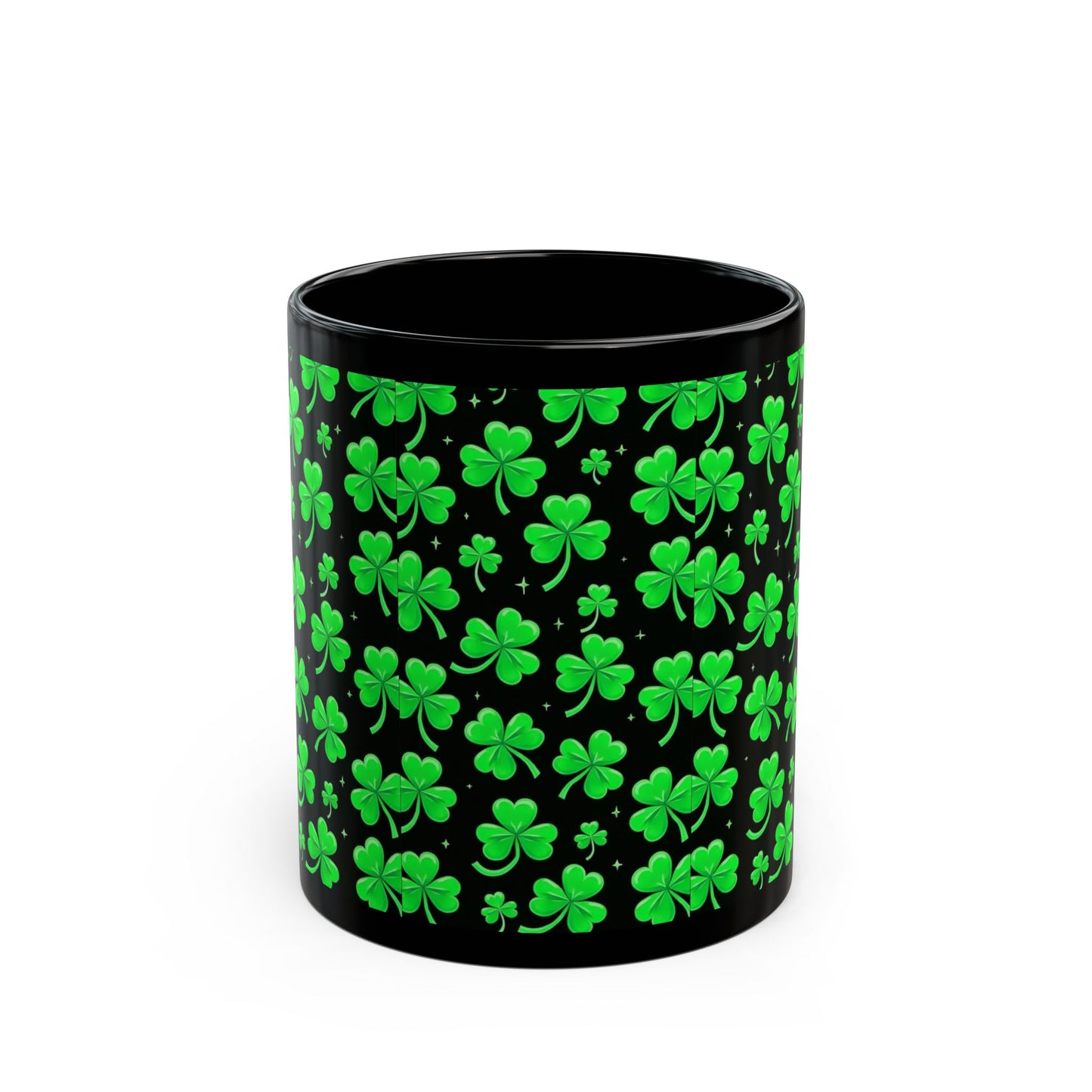 St Patrick's Day Black Mug