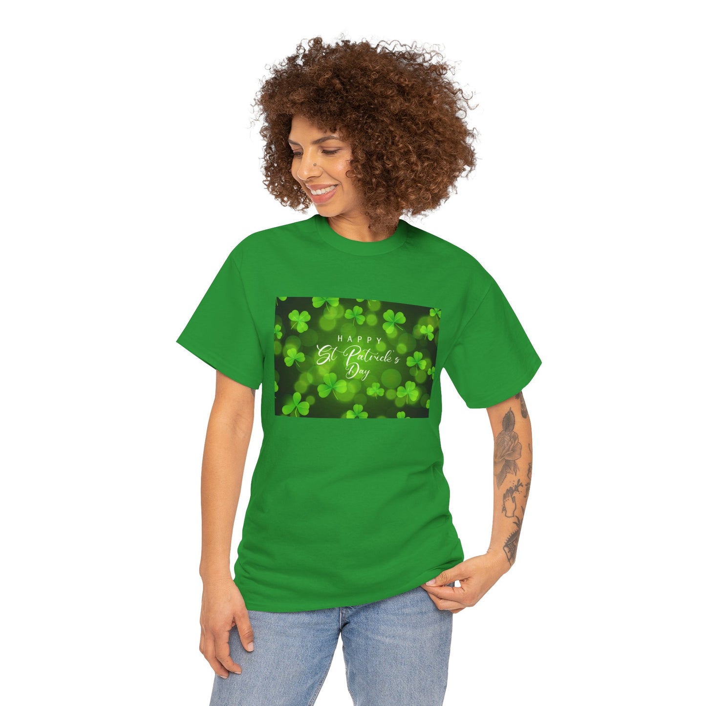 Whether you're Irish or not, celebrate St. Patrick's Day in style with this festive mug and t-shirt combo.