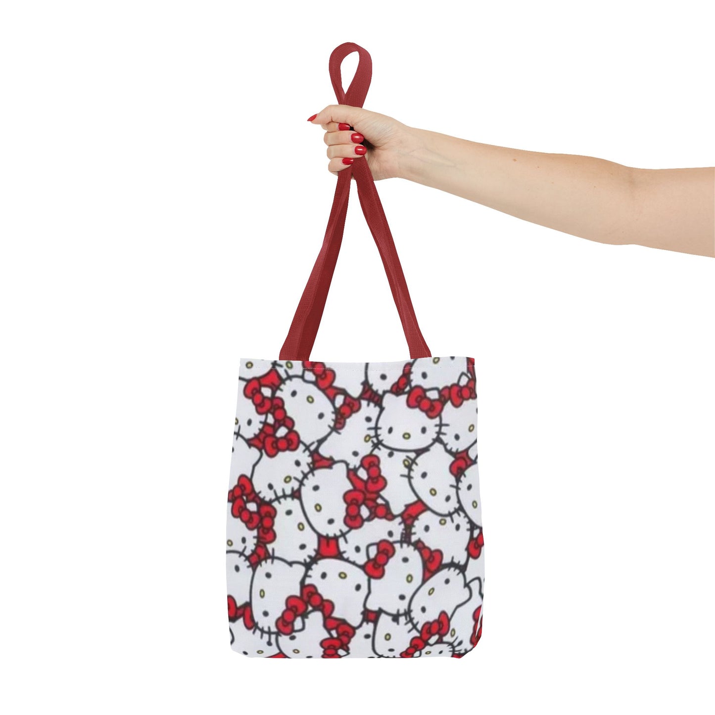 Hello Kitty Tote Bag Cute Kawaii Japanese Style Handbag Purse, Shopping Bag,