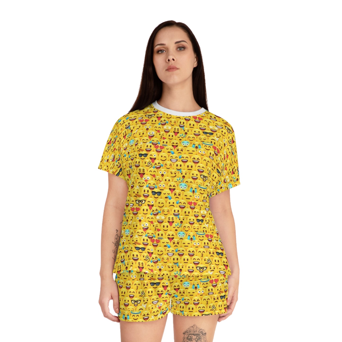 Emoji Women's Short Pajama Set