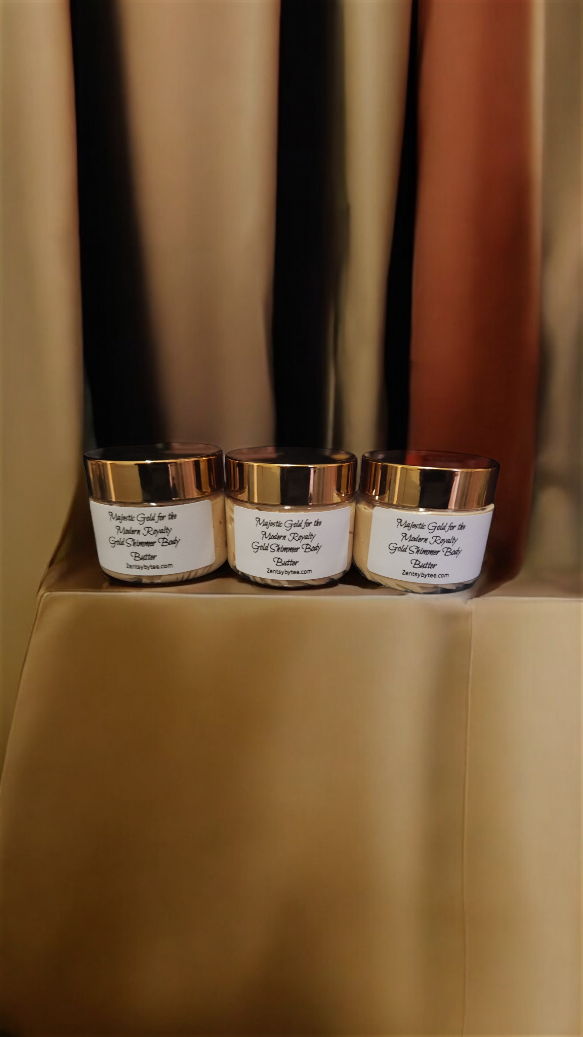 Majestic Gold for the Modern Royalty Shimmer Body Butter