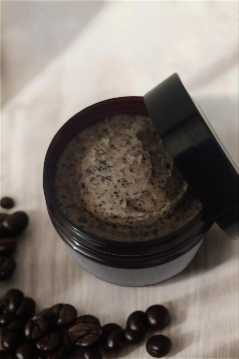 Coconut oil &amp; Coffee Scrub infused with a RICH COFFEE smell