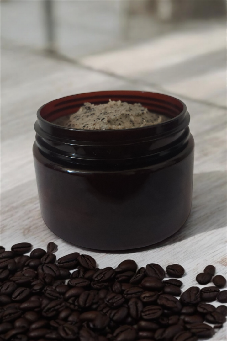 Coconut oil &amp; Coffee Scrub infused with a RICH COFFEE smell